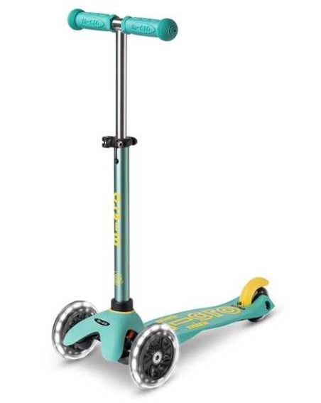 Trottinette Mini Micro Deluxe Eco Mint LED - Micro Mobility